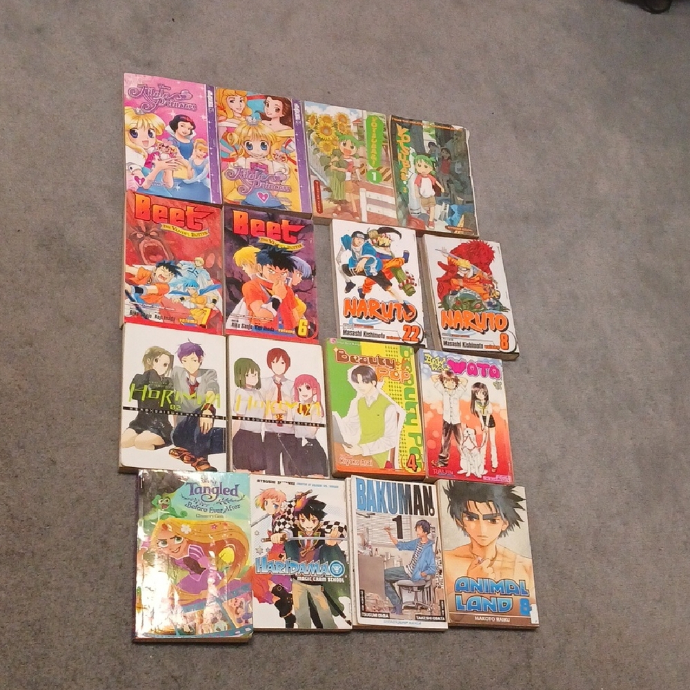 Manga Comic Book Collection